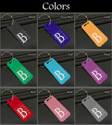 Small Custom QR Code Travel Tag