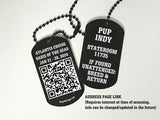 Atlantis Oasis of the Seas Jan 21-28, 2024 Cruise Dogtag Set