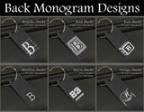 Small Custom Metal Travel Tag - Vintage Style