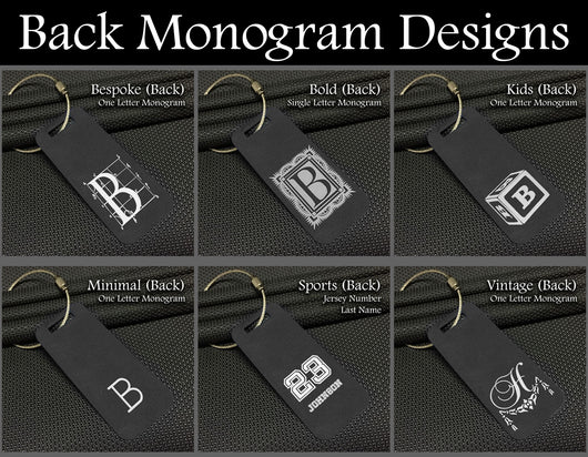 Custom travel tags clearance